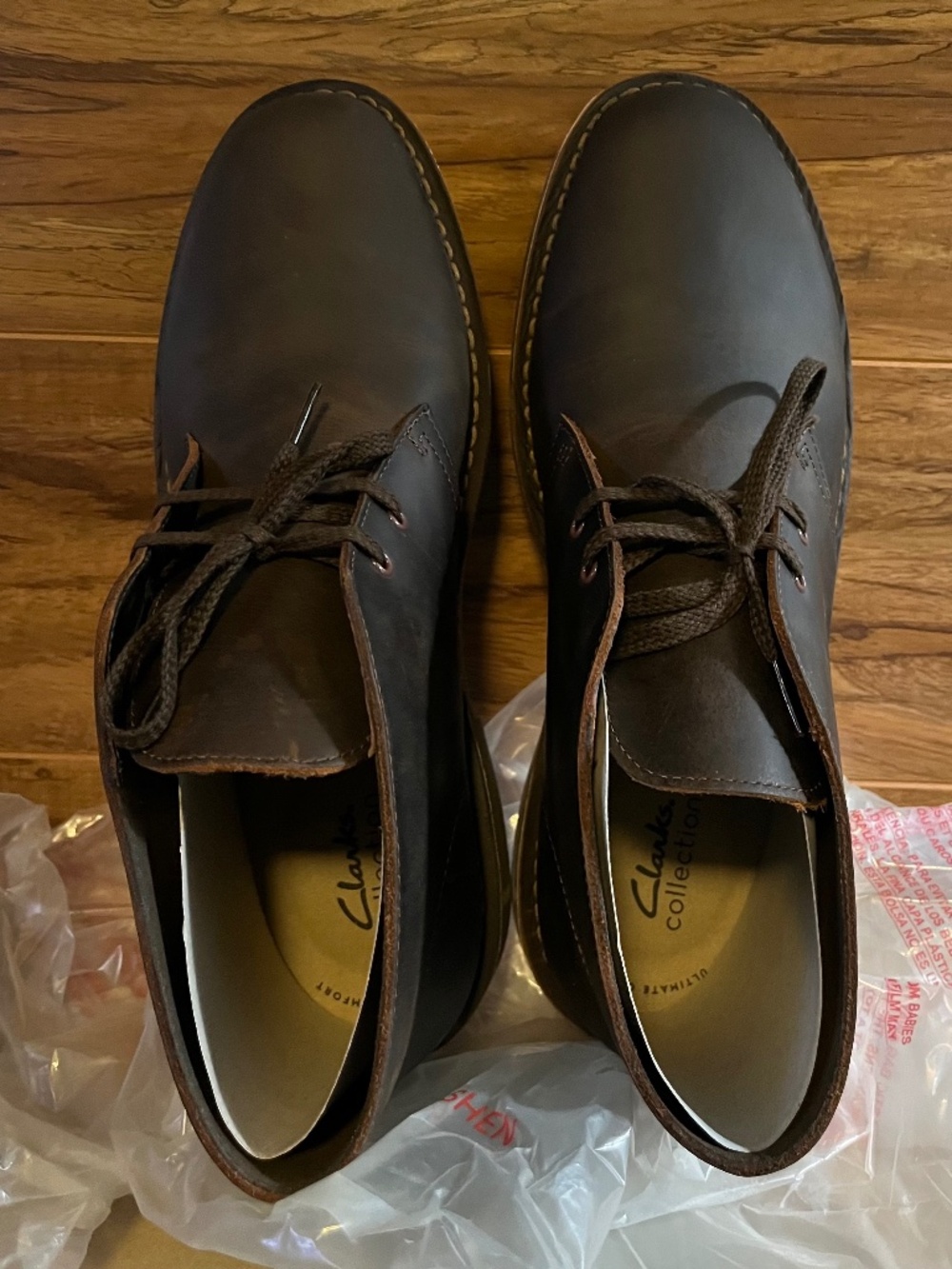Clarks - Bushacre 2 Lace-up Chukka- Dark Brown